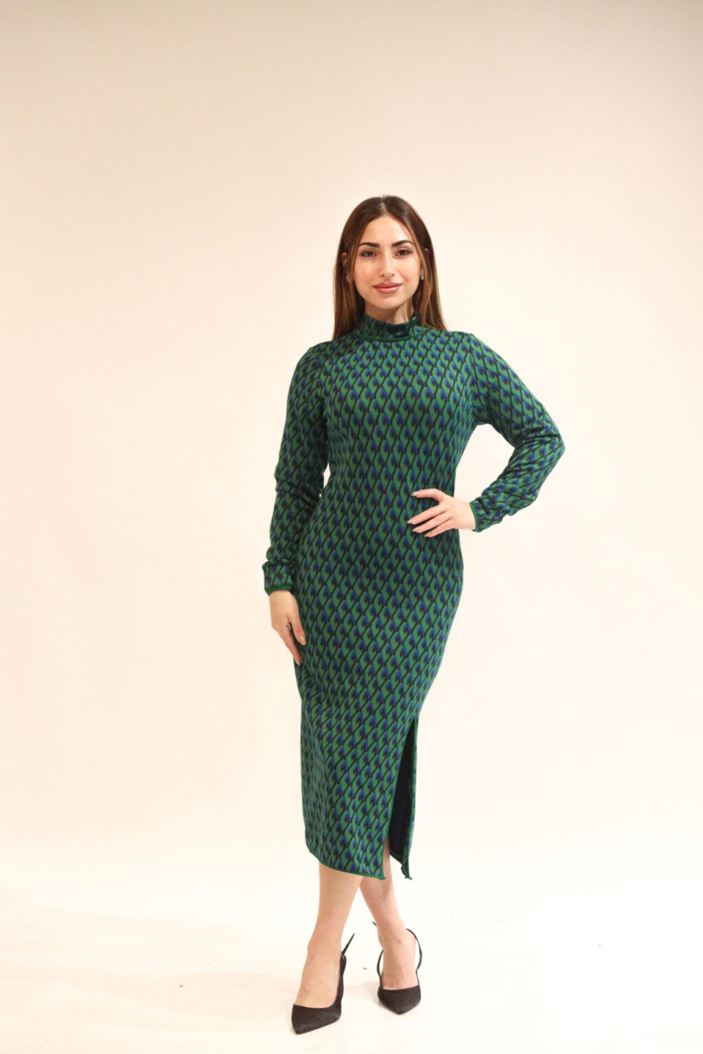 Wool dress