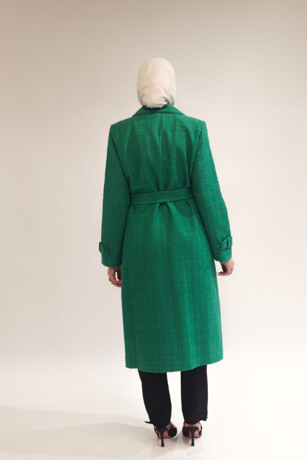 Long broadcloth coat