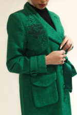 Long broadcloth coat