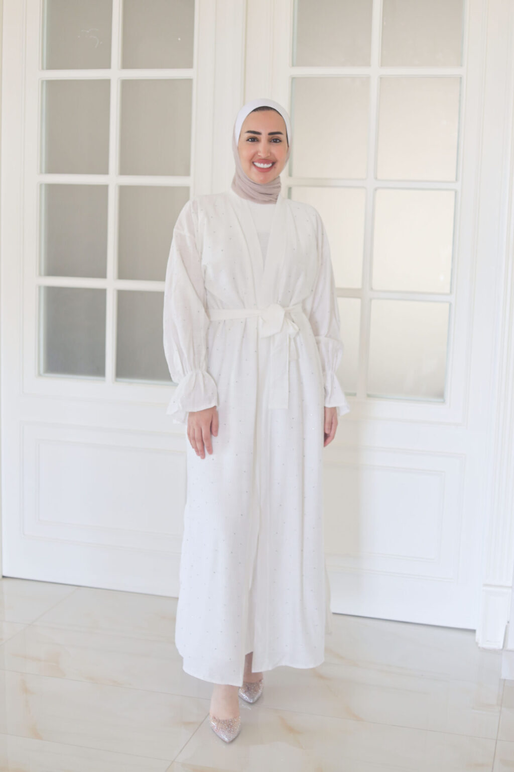 Two-piece abaya