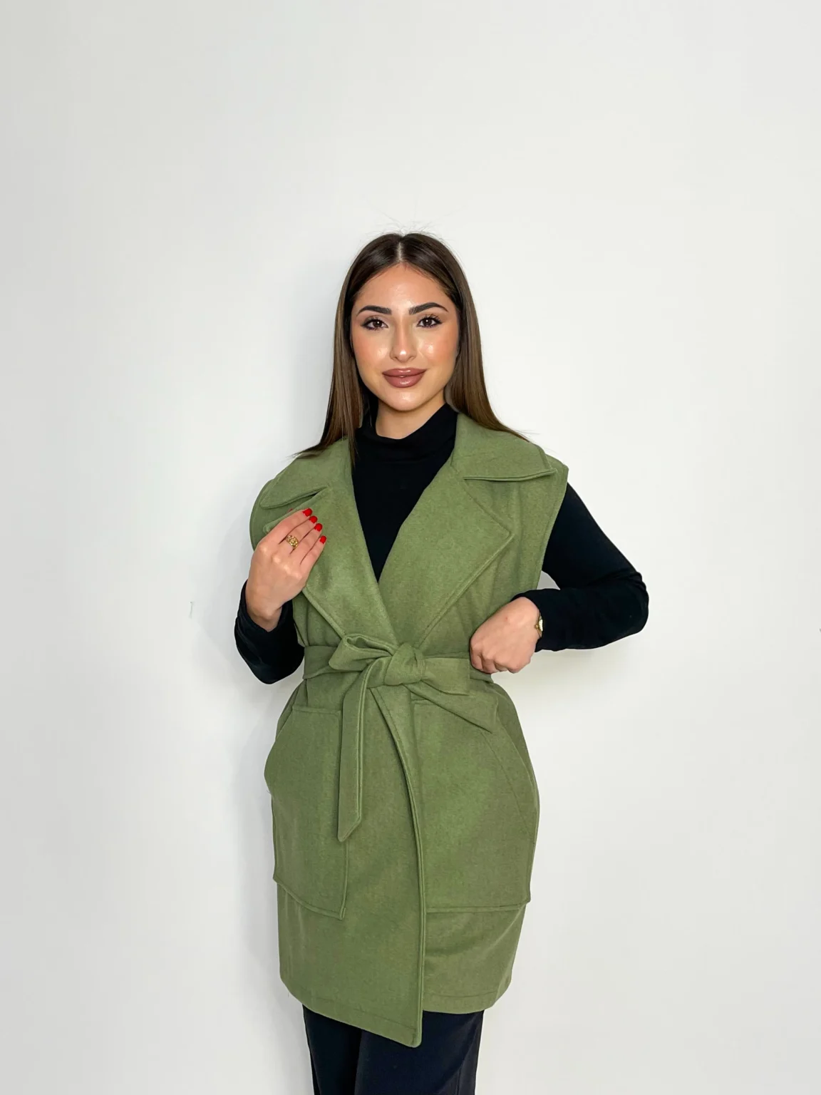 Long vest