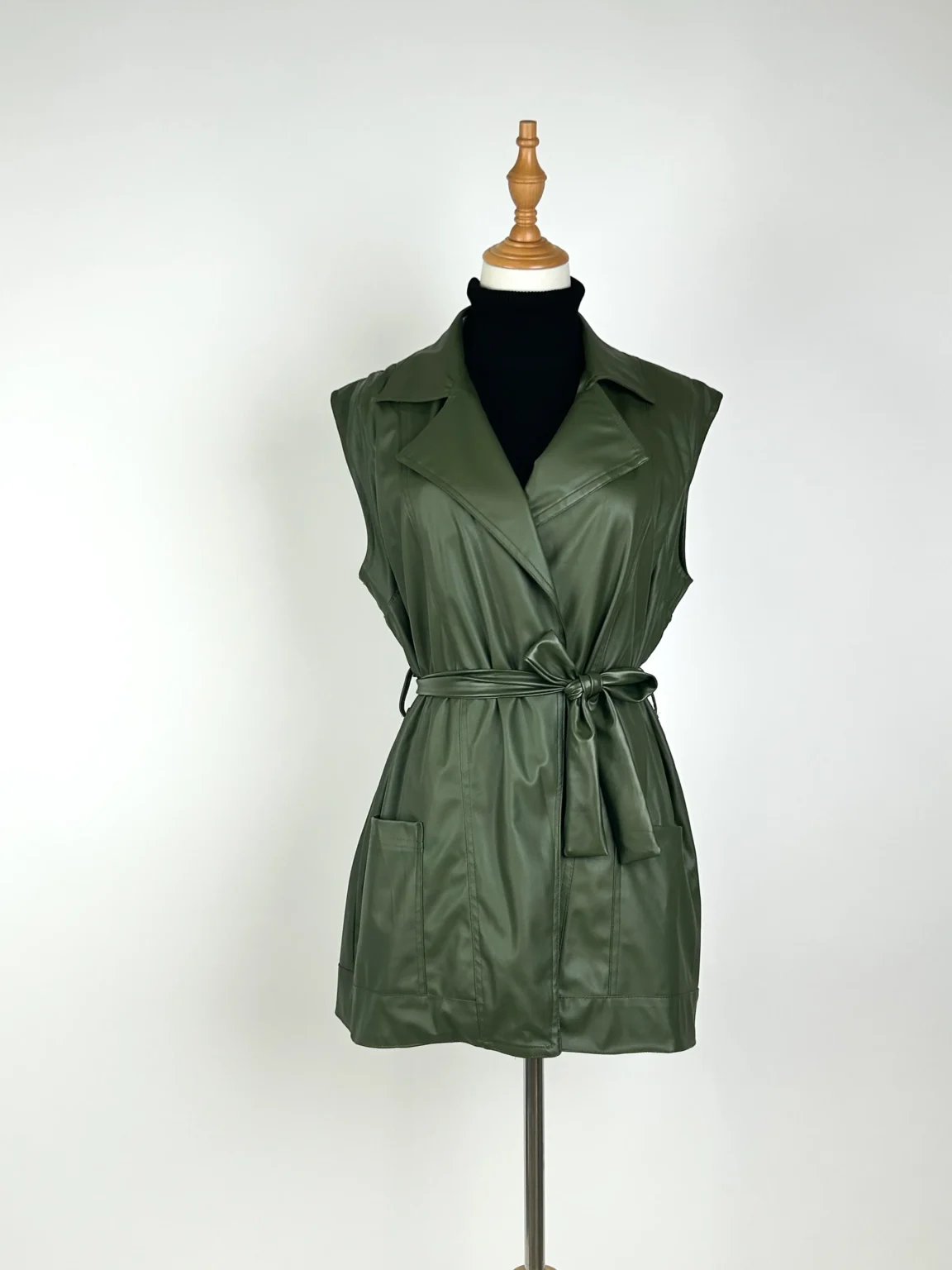 Leather vest