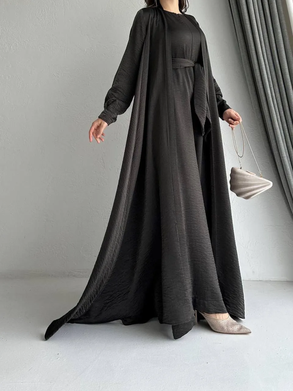 Two-piece abaya