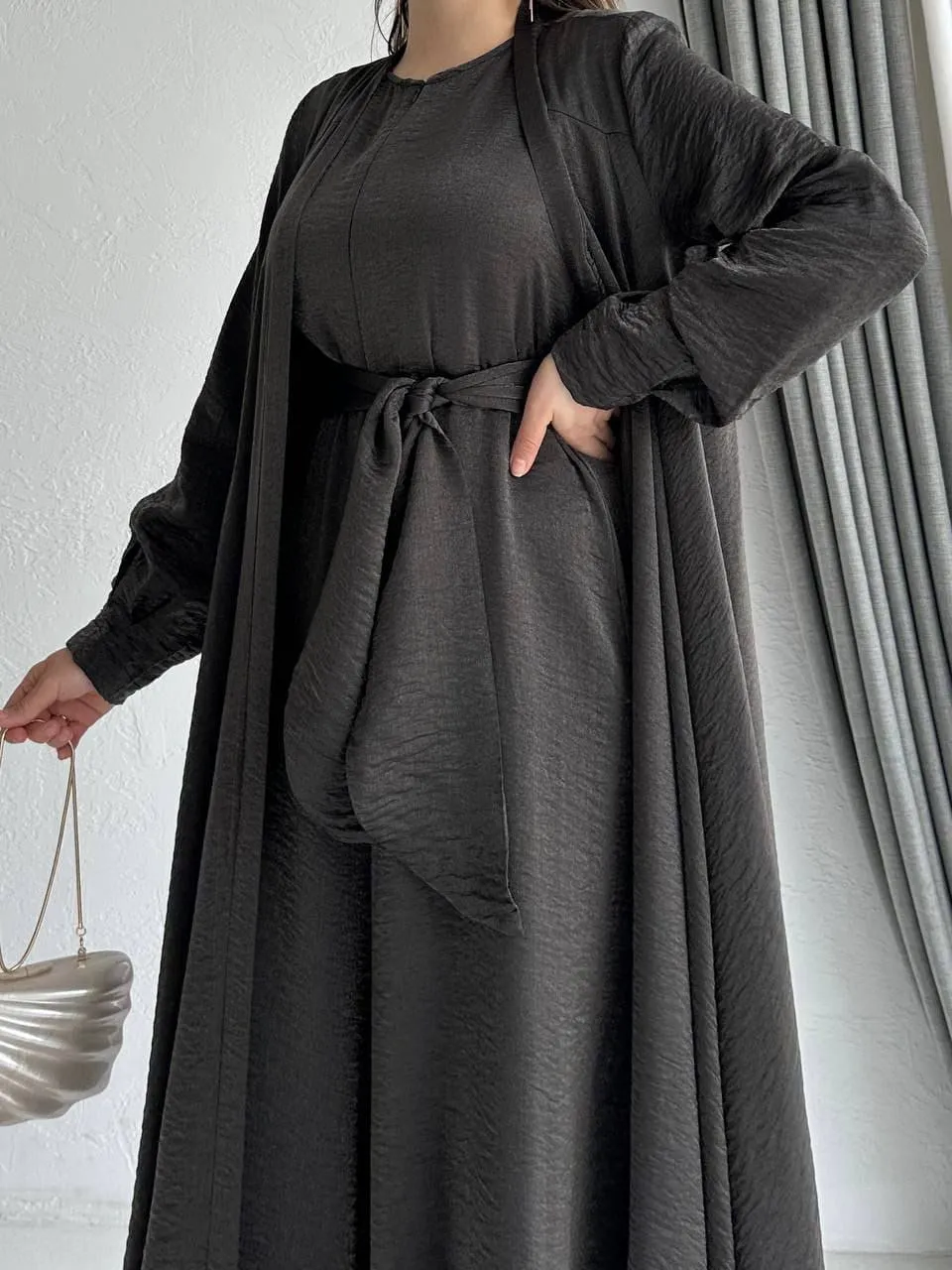 Two-piece abaya