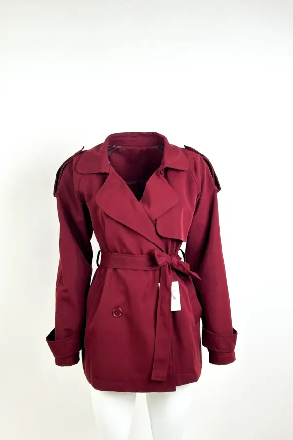 short trench coat